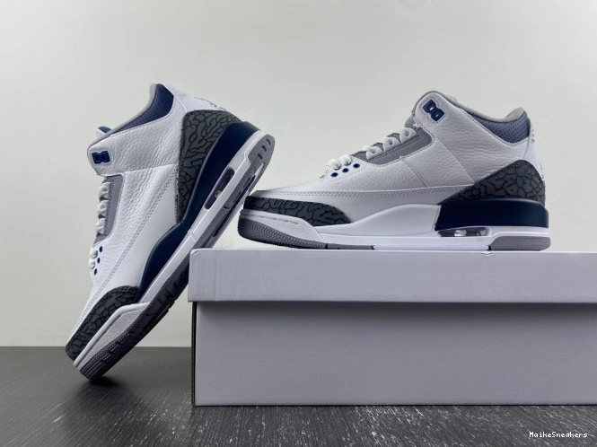 MaikeSneakers Midnight Navy CT8532-140 Air 3 Jordan 0711